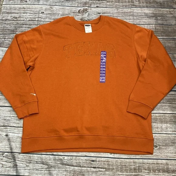NWT Champion Texas Longhorn crewneck long sleeve sweatshirt size XXL - Picture 2 of 11